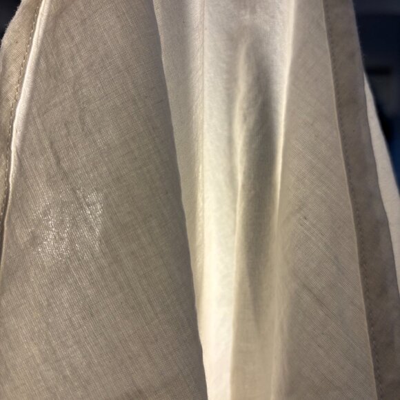 NWT Designer Bsbee Sustainable Clothing 100% Cotton Natural Cream Slip Dresses - Picture 10 of 13